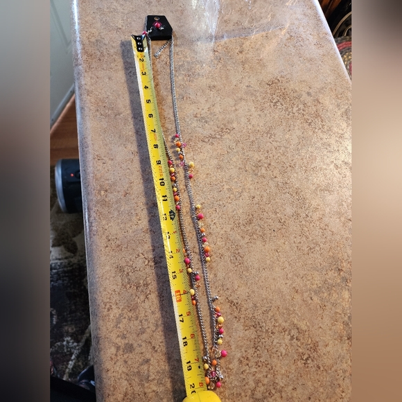 Paparazzi Miami Mojitio Multi Necklace Earring set (NWT) - Picture 2 of 14